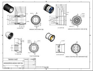 GE F404 Casing Dimensions