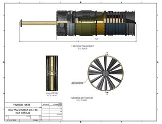 GE J-85 Turboshaft and Ducted Fan